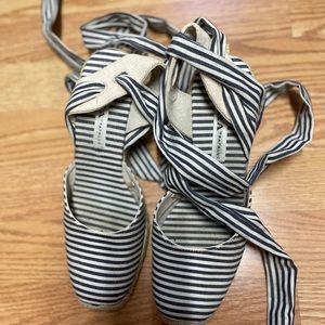 Striped espadrilles Zara
